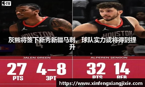 灰熊将签下新秀新疆马刺，球队实力或将得到提升